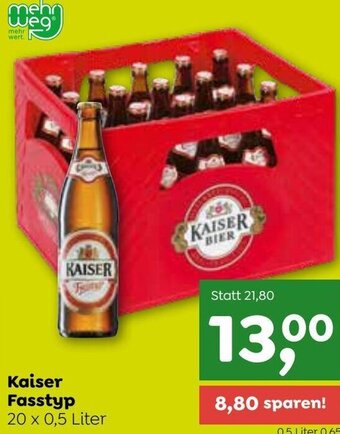 ADEG Kaiser Fasstyp 20 x 0,5 Liter Angebot