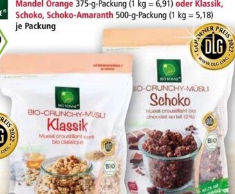 Norma Bio-Crunchy Müsli Angebot
