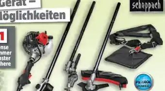 Bauhaus Benzin-Multifunktionsgerät MT33P SE Angebot