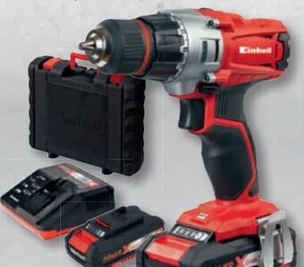 Bauhaus Akku-Bohrschrauber TE-CD 18-2 Li Kit Angebot