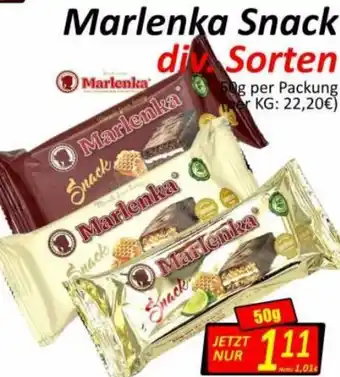 Wurstico Marlenka Snack 50 g Angebot