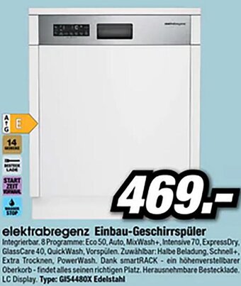 Red Zac Einbau-Geschirrspüler Angebot