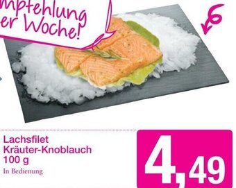 Sutterlüty Lachsfilet Kräuter-Knoblauch 100 g Angebot