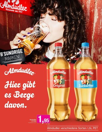 Sutterlüty Almdudler 1,5 Liter Angebot