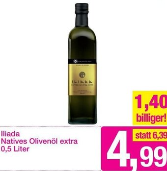 Sutterlüty Iliada Natives Olivenöl Extra 0,5 Liter Angebot