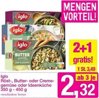 Sutterlüty Röst-, Butter - oder Cremegemüse oder Ideenküche 350 g-450 g Angebot
