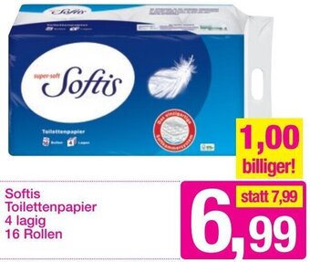 Sutterlüty Softis Toilettenpapier Angebot