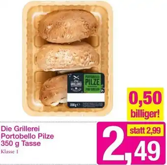 Sutterlüty Die Grillerei Portobello Pilze 350 g Tasse Angebot
