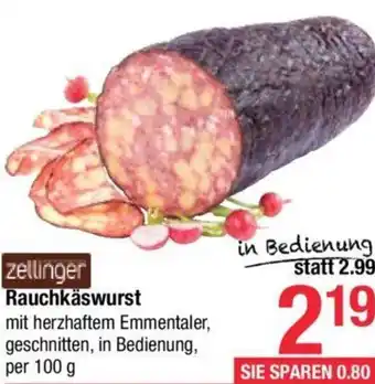 Maximarkt Rauchkäswurst 100 g Angebot