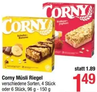 Maximarkt Corny Müsli Riegel 96 g-150 g Angebot