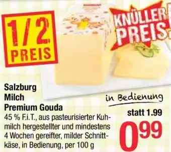 Maximarkt Milch Premium Gouda 100 g Angebot