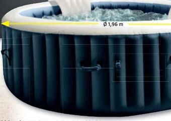 Bauhaus Whirlpool Pure Spa 77 Bubble Massage Angebot