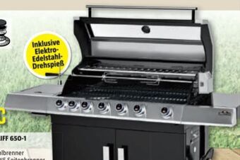Bauhaus Gasgrill Cliff 650-I Angebot