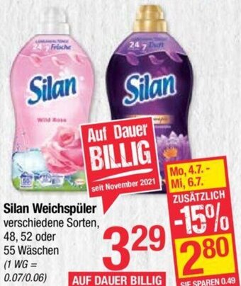 Maximarkt Silan Weichspüler Angebot