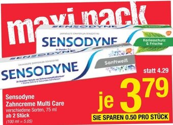 Maximarkt Sensodyne Zahncreme Multi Care 75 ml Angebot