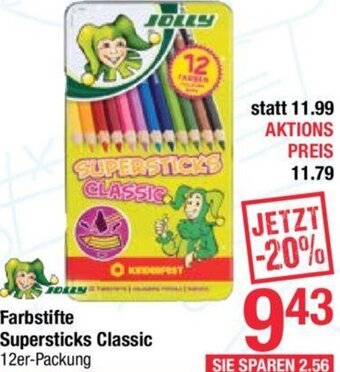 Maximarkt Farbstifte Supersticks Classic Angebot