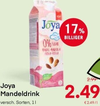 MPreis Joya Mandeldrink 1 L Angebot