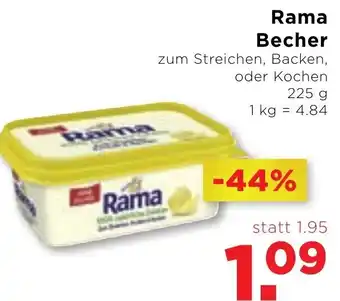 Unimarkt Rama Becher 225 g Angebot