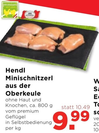 Unimarkt Hendl Minischnitzerl aus der Oberkeule 800 g Angebot