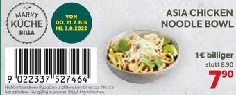 Billa Asia Chicken Noodle Bowl Angebot