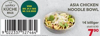 Billa Asia Chicken Noodle Bowl Angebot