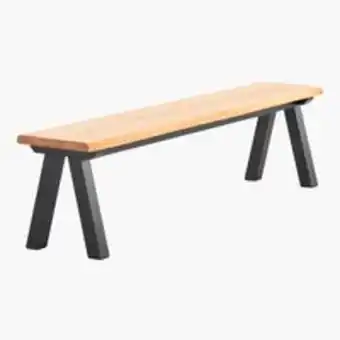 JYSK Sitzbank new york l180 schwarz/eiche Angebot