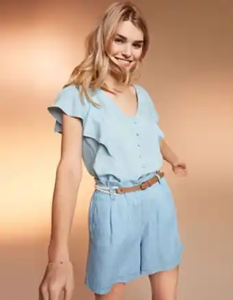 Damen shorts - lyocell