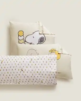 ZARA HOME Kopfkissenbezug peanuts™ eis Angebot