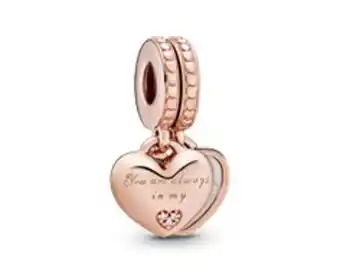 Pandora You're always in my heart teilbarer charm-anhänger Angebot