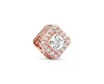 Pandora Quadratischer funkelnder strahlenkranz charm Angebot