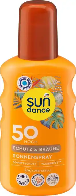 dm Schutz-Bräune Sonnenspray LSF 50 Angebot