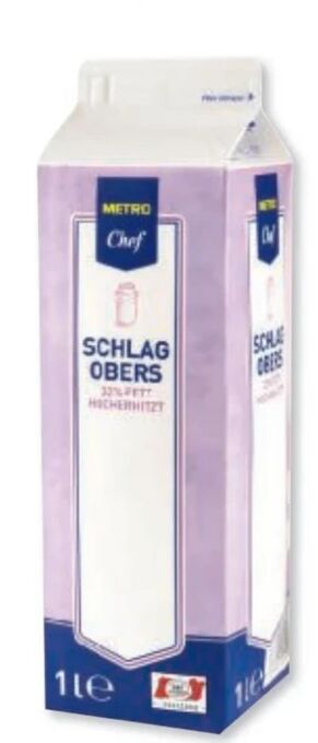 Metro Schlagobers Angebot