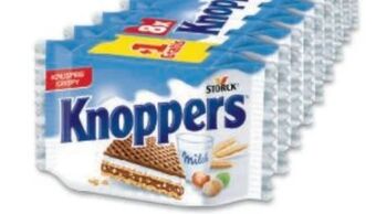 Metro Knoppers Milch-Haselnuss-Schnitte Angebot