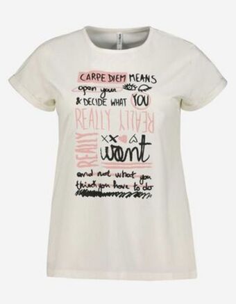 Takko Damen t-shirt - message-print Angebot