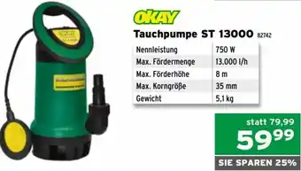 Tauchpumpe ST 13000 82742