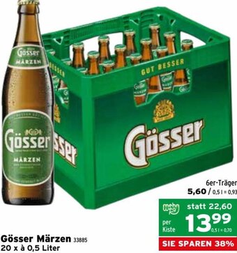 Gösser Märzen 20 x 0,5 Liter