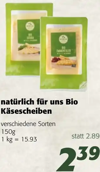 Strasser Markt Bio Käsescheiben 150 g Angebot