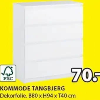 JYSK Kommode Tangbjerg B80 x H94 x T40 cm Angebot
