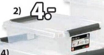 JYSK Aufbewahrungsbox Probox 8 Liter B29 x L39 x H11 cm Angebot