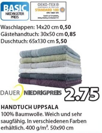 JYSK Handtuch Uppsala 50x90 cm Angebot