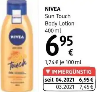 dm Sun Touch Body Lotion 400 ml Angebot