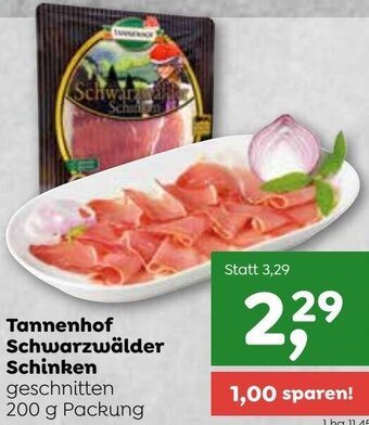 ADEG Tannenhof Schwarzwälder Schinken 200 g Angebot