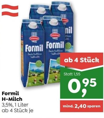 ADEG Formil H-Milch 1 Liter Angebot