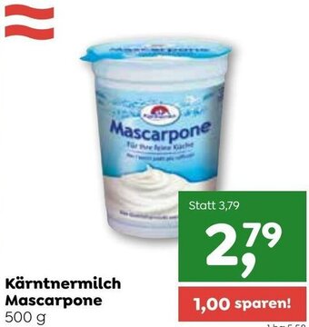 ADEG Kärntnermilch Mascarpone 500 g Angebot
