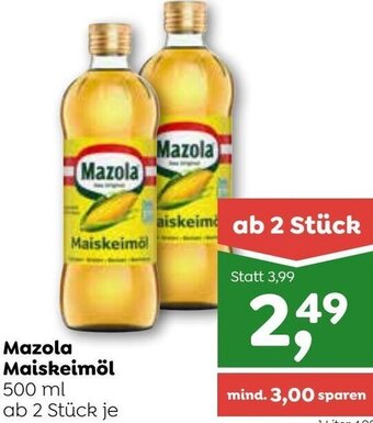 ADEG Mazola Maiskeimöl 500 ml Angebot