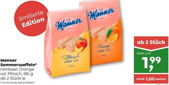 ADEG Manner Sommerwaffeln 185 g Angebot