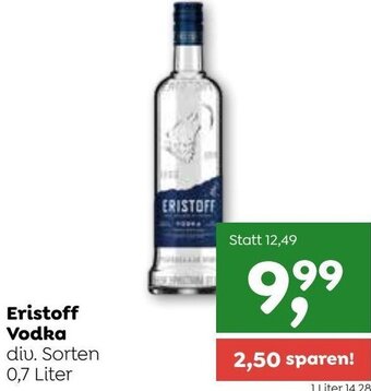 ADEG Eristoff Vodka 0,7 Liter Angebot