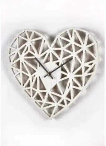 Wanduhr in herzform