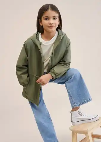 Mango Kapuzenparka mit taschen Angebot