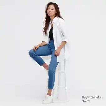 UNIQLO Women ultra stretch high rise cropped leggings trousers Angebot